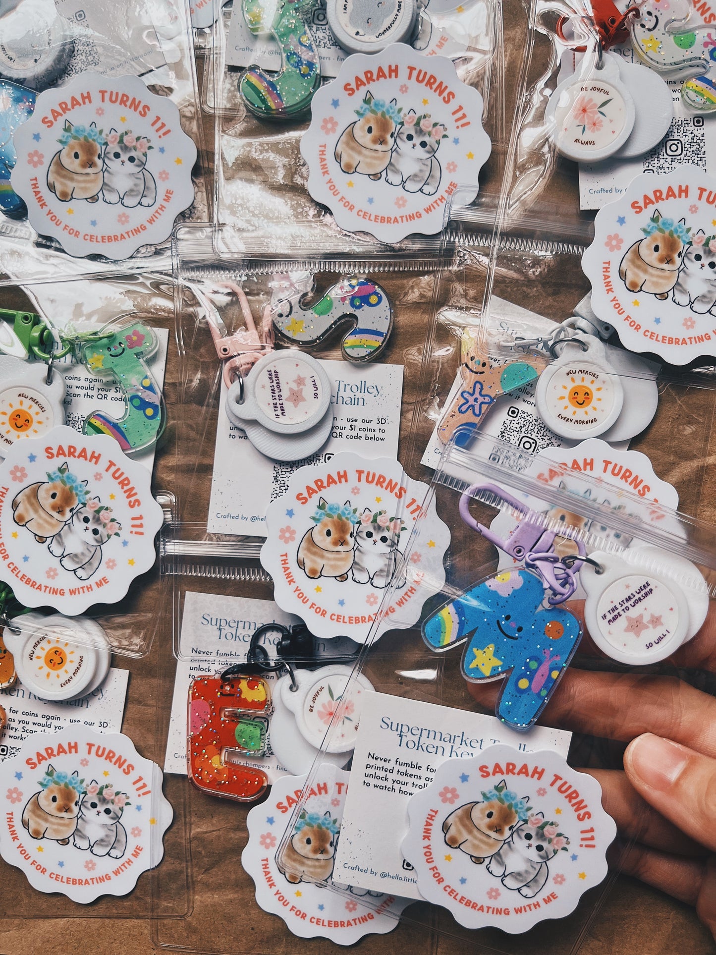 [N-Z] PIXIE Charms / Supermarket Trolley Tokens