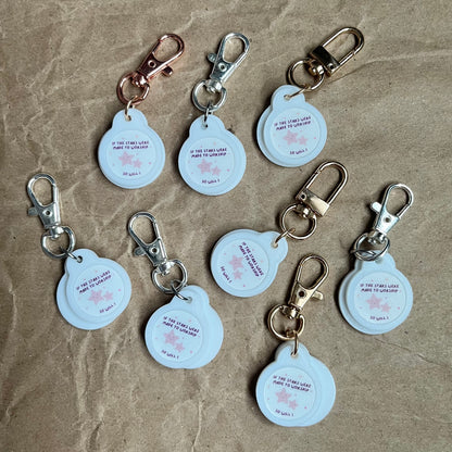 MADE TO WORSHIP [Psalm 148:3] Trolley Token Charm