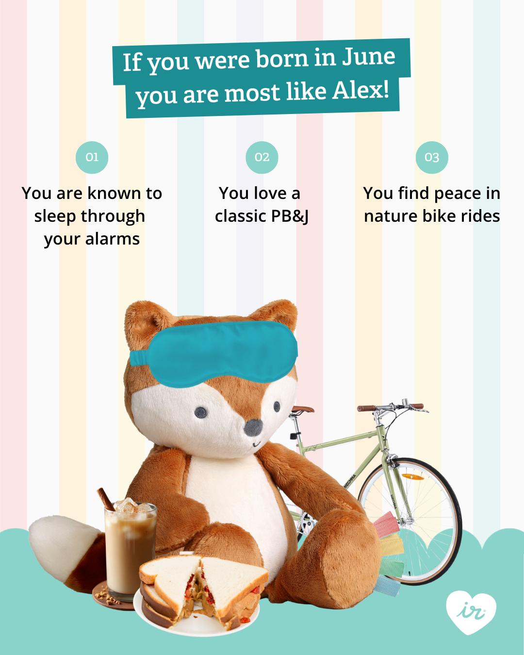 Alex the Fox Sweetie Snuggles Plush