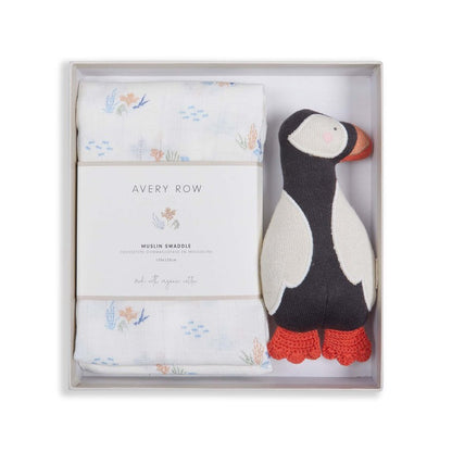 Swaddle & Cuddle Premium Gift Set - Coastline