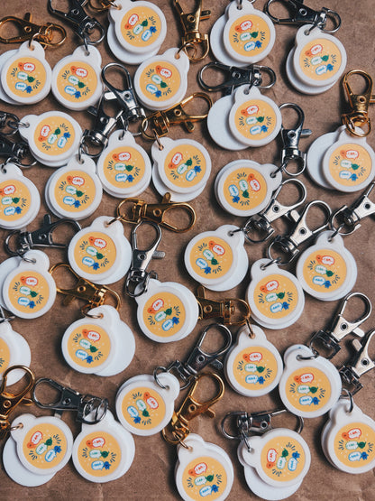 Custom Supermarket Trolley Tokens (Min. 20 sets)