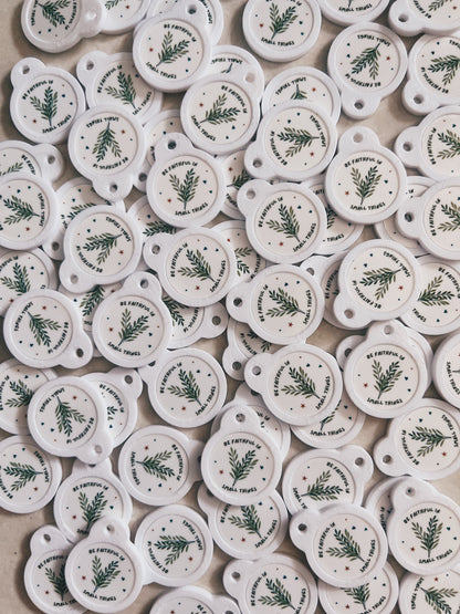 FAITHFUL IN THE LITTLE [LUKE 16:10] Trolley Token Charm