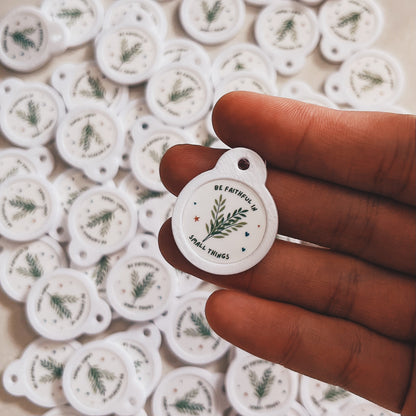 FAITHFUL IN THE LITTLE [LUKE 16:10] Trolley Token Charm
