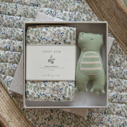Swaddle & Cuddle Premium Gift Set - Riverbank