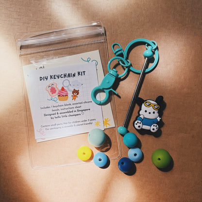 Sanrio-inspired DIY keychain kit