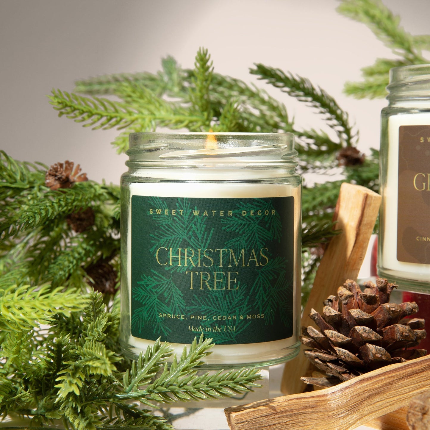 [Pre-order] Christmas Tree 9oz Soy Candle