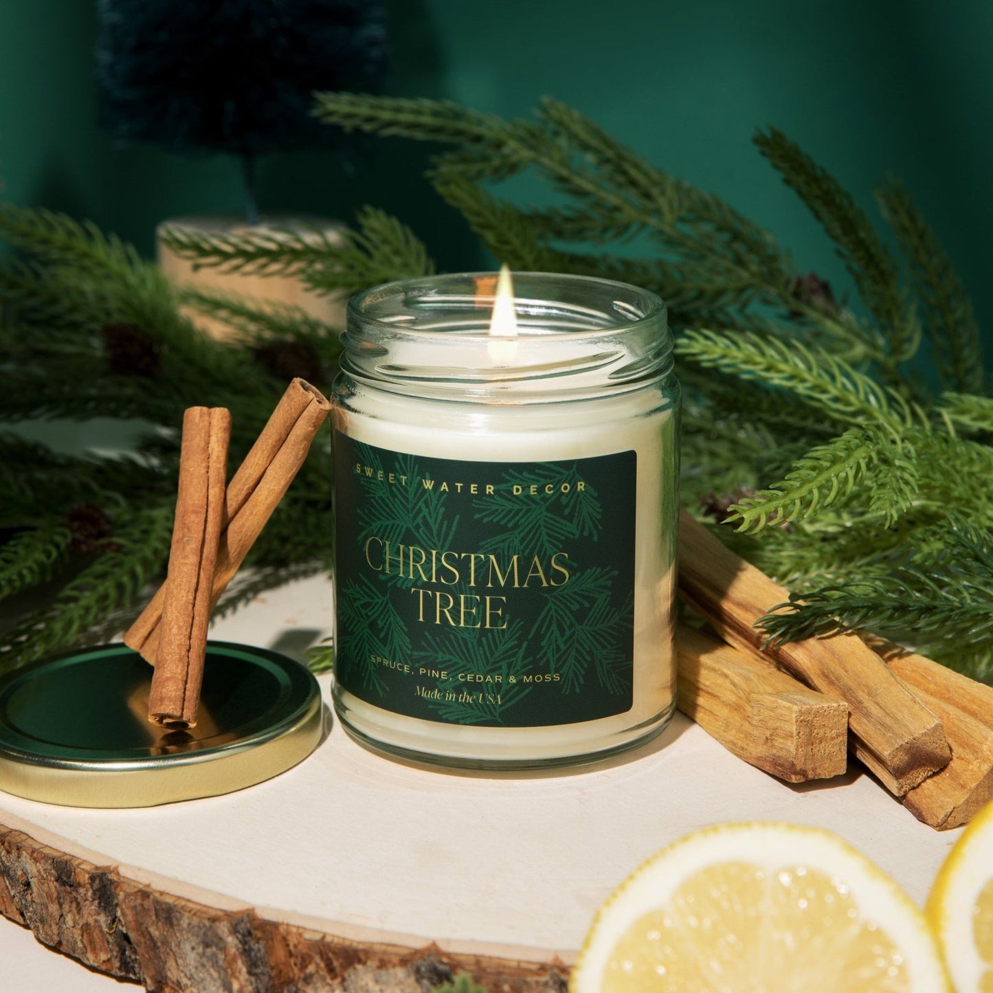 [Pre-order] Christmas Tree 9oz Soy Candle