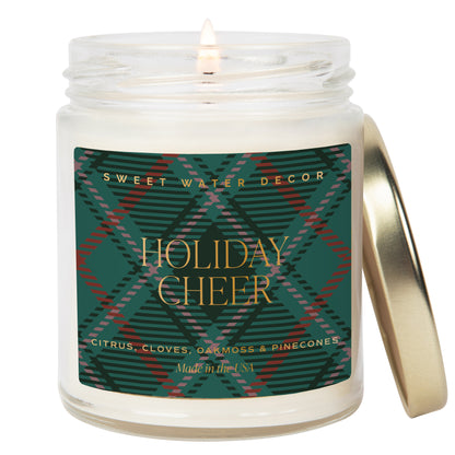 Holiday Cheer 9oz Soy Candle