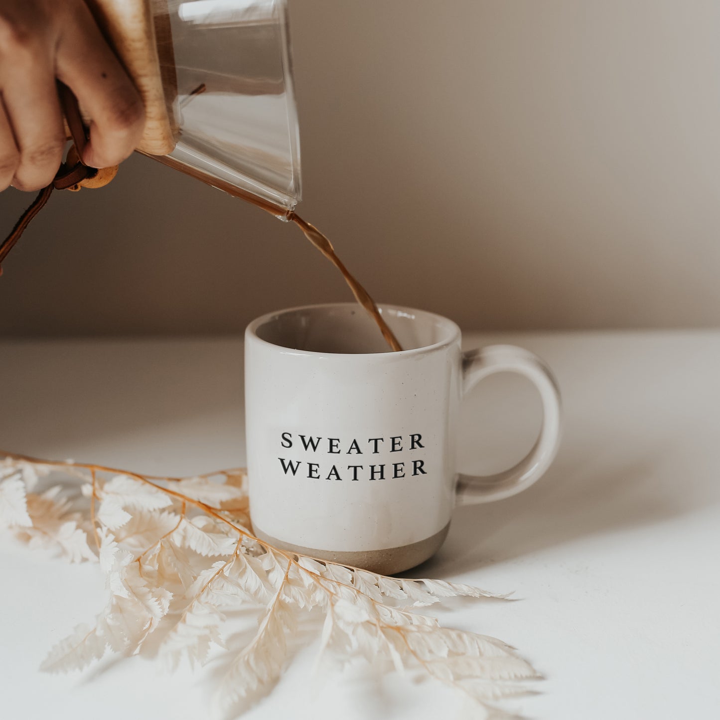 Sweater Weather Stoneware Mug
