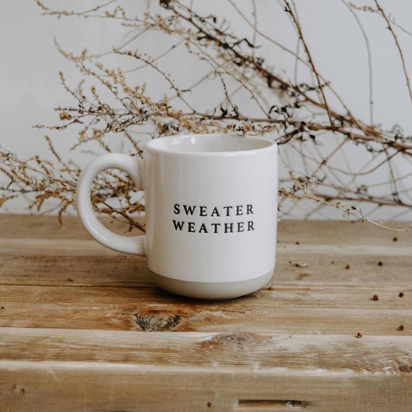 Sweater Weather Stoneware Mug