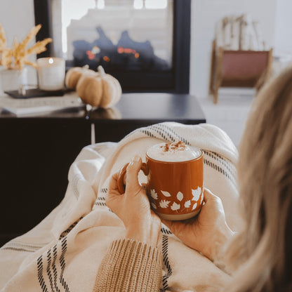 [As-is; NO BOX] Fall Leaves Mug