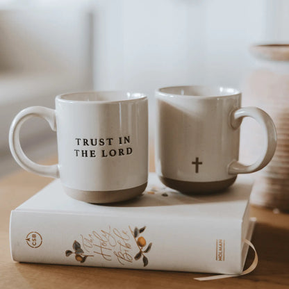 Cross Stoneware Mug