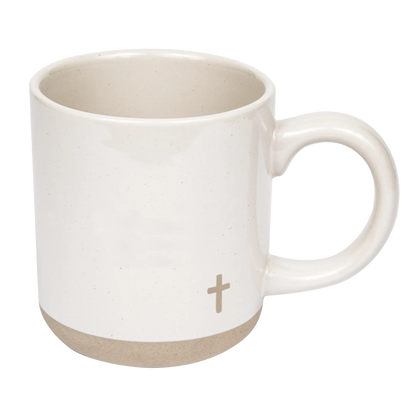 Cross Stoneware Mug