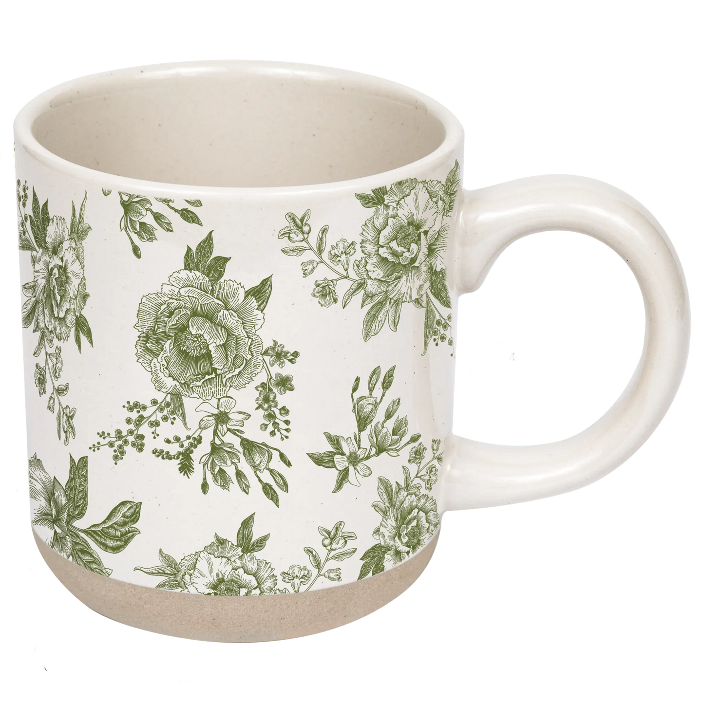 [4 WEEK PRE-ORDER; MOQ 3 MUGS] Green Delft Stoneware Mug