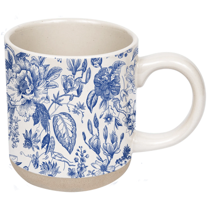 [4 WEEK PRE-ORDER; MOQ 3 MUGS] Blue Delft Stoneware Mug