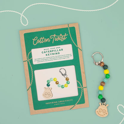 Make Your Own Caterpillar Keyring
