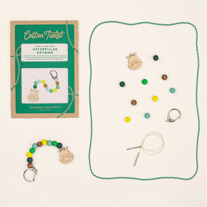 Make Your Own Caterpillar Keyring