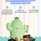 Cooper Cactus Sweetie Snuggles Plush