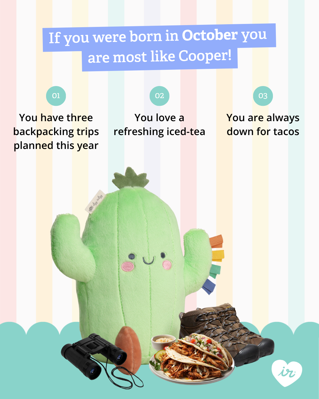 Cooper Cactus Sweetie Snuggles Plush