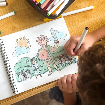 Bible Stories Silicone Colouring Book