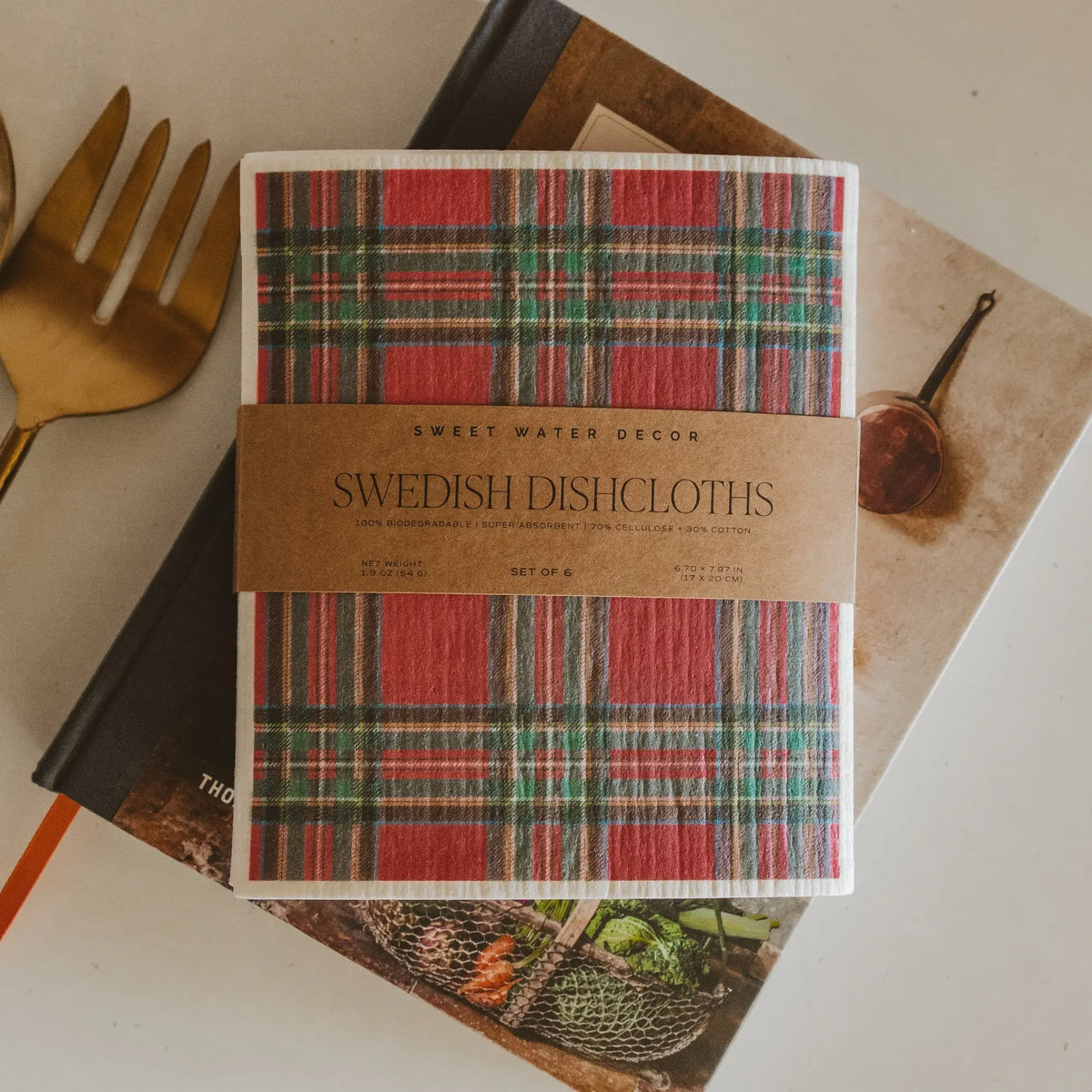 Swedish Dishcloths - Holiday Set of 6