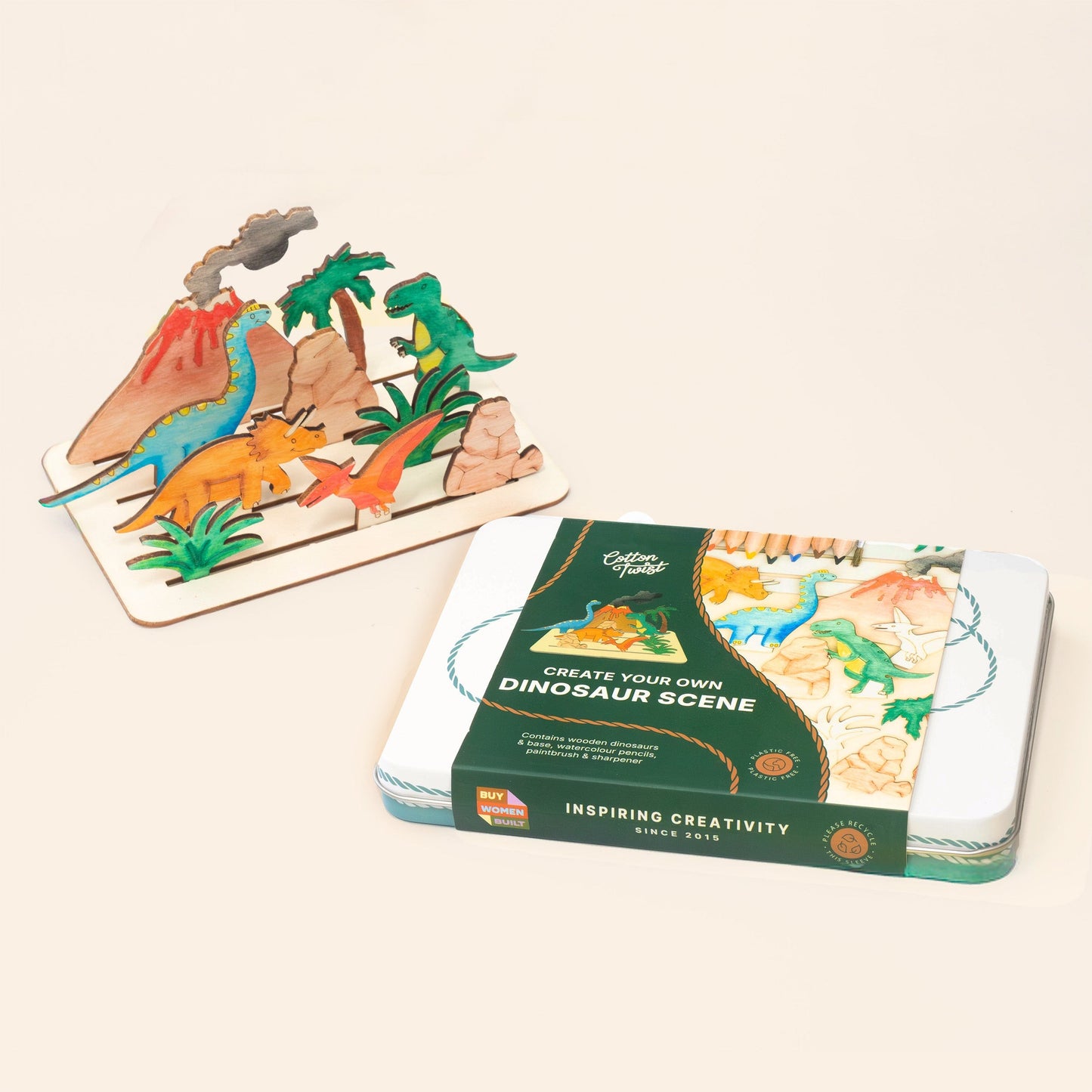 Make Your Own Dinosaur Scene Craft Kit