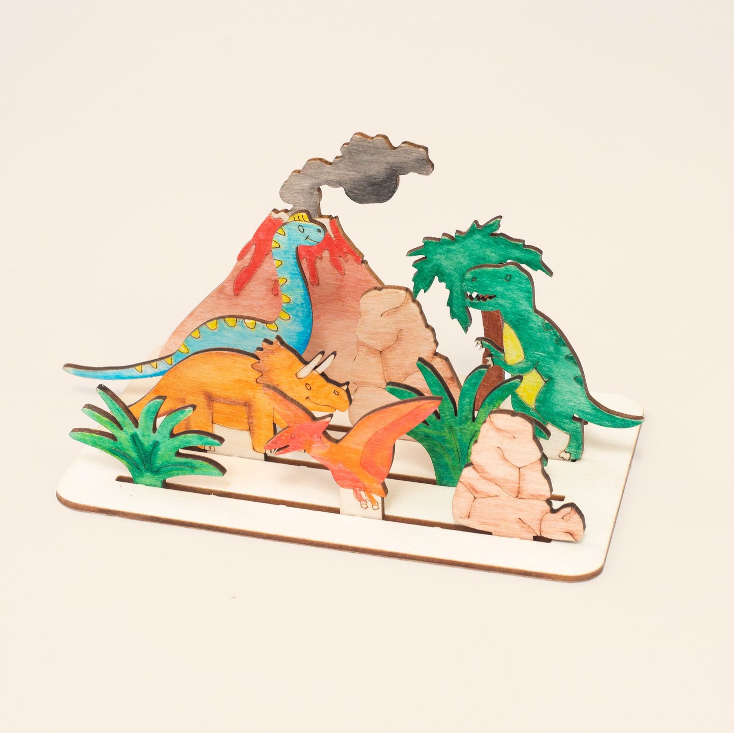 Make Your Own Dinosaur Scene Craft Kit