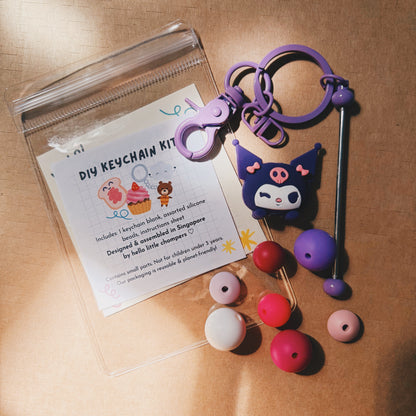 Sanrio-inspired DIY keychain kit