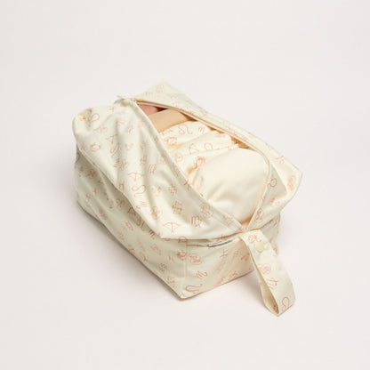 Ecru Zodiac Pod Wet Bag
