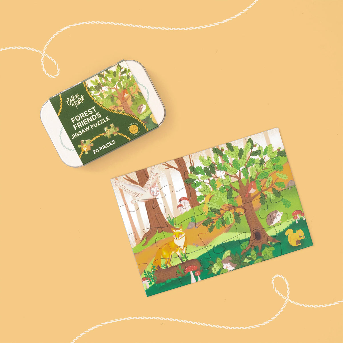 Forest Friends Jigsaw Puzzle (20 piece)