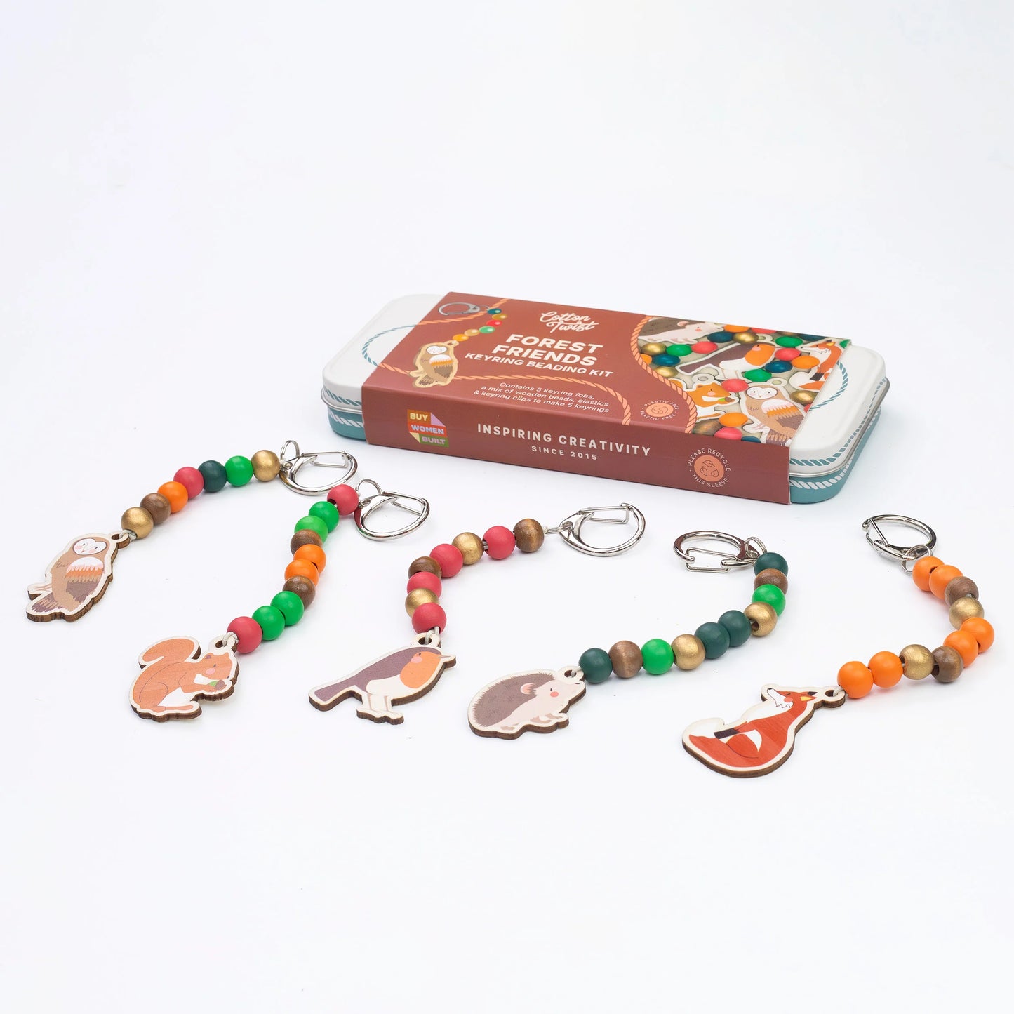Forest Friends Keyring Kit