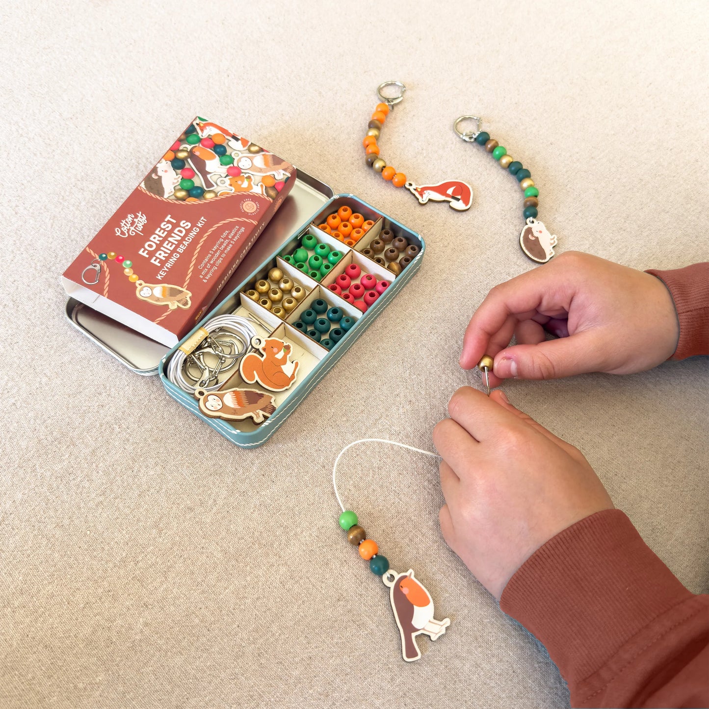 Forest Friends Keyring Kit