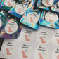 Custom NAME CHARM Party Pack (Min. 8 packs)