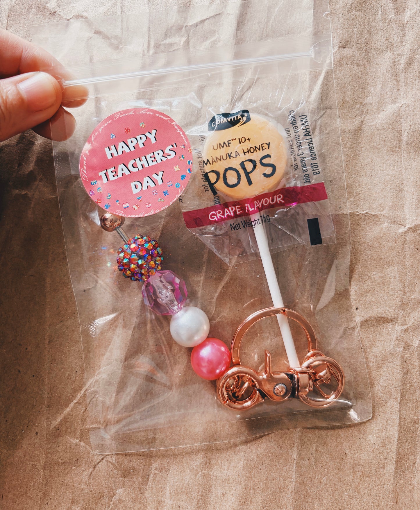 [TEACHERS’ DAY 2026] Chunky Keychain + Honey Pop gift bundle