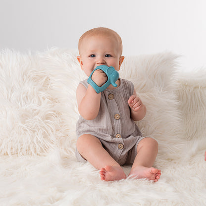 Emmerson Elephant Bitzy Grip™ Hand Teether