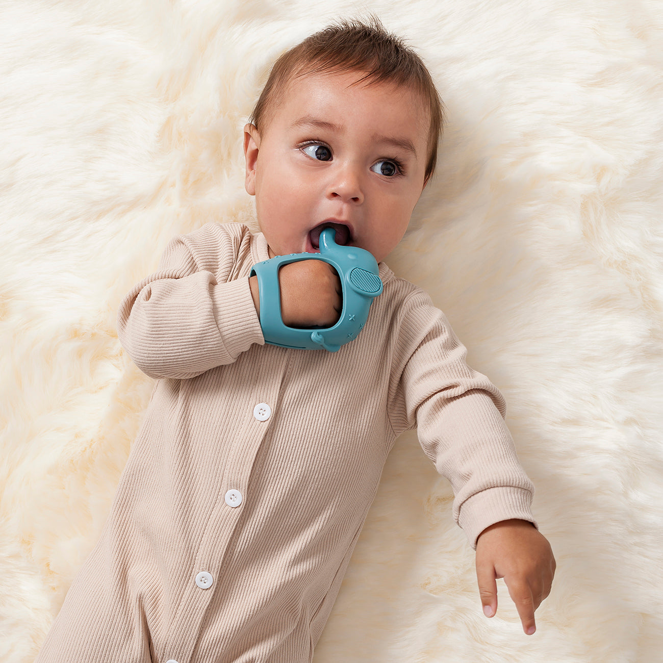 Emmerson Elephant Bitzy Grip™ Hand Teether