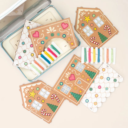 Stitch & Build Gingerbread House Kit
