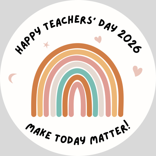[TEACHERS' DAY 2026] RAINBOW Supermarket Trolley Tokens