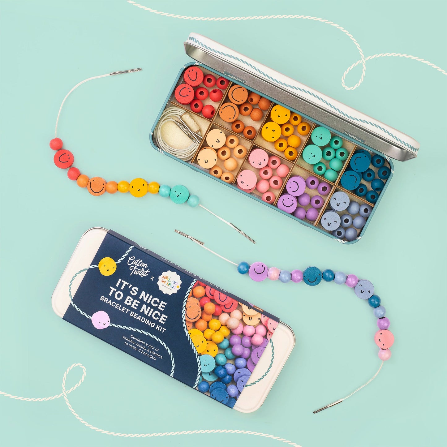 "It's Nice To Be Nice" Bracelet Beading Kit