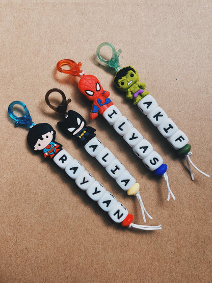 SUPERHEROES Custom Charm