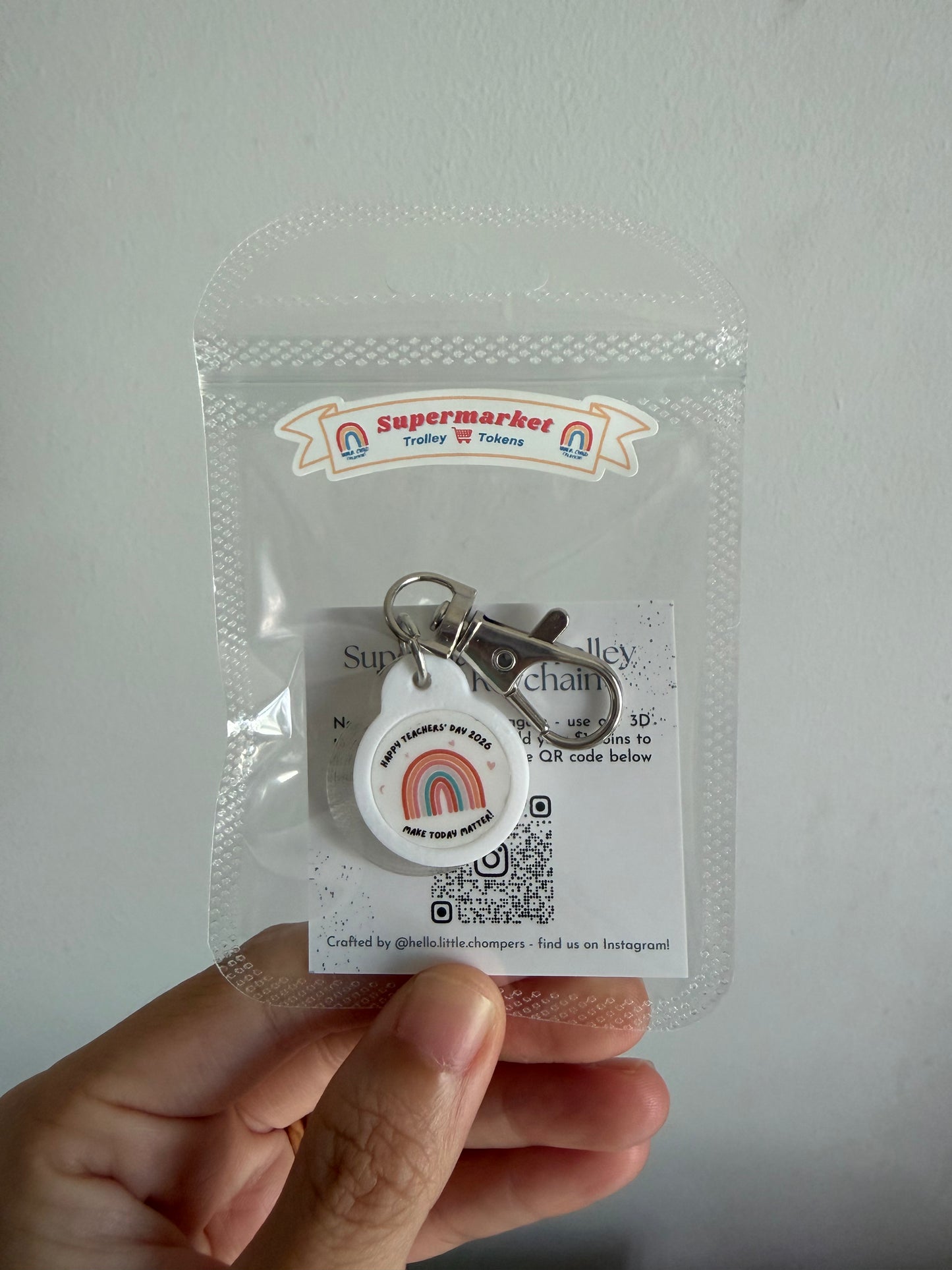[TEACHERS' DAY 2026] RAINBOW Supermarket Trolley Tokens