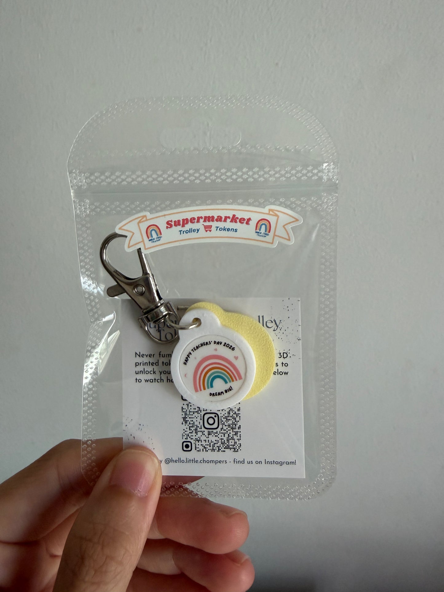 [TEACHERS' DAY 2026] RAINBOW Supermarket Trolley Tokens