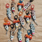 Custom Initial Charm/ Zipper pull - YOUR CHOSEN THEME