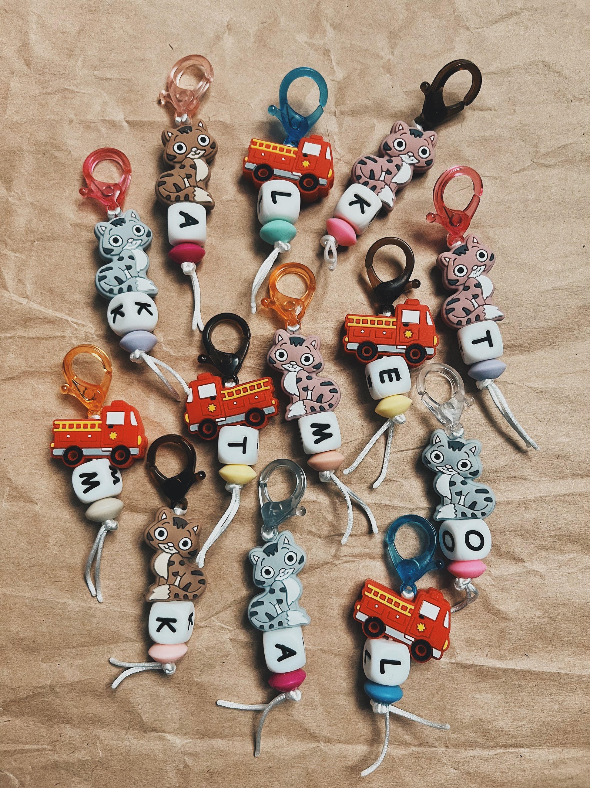 Friend Themed Zipper Pull Charms – LuLu Only Creations