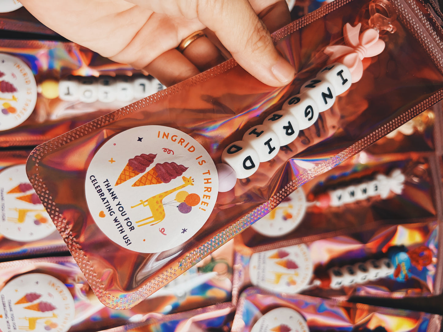 NAME CHARM Party Pack (Min. 8 packs)