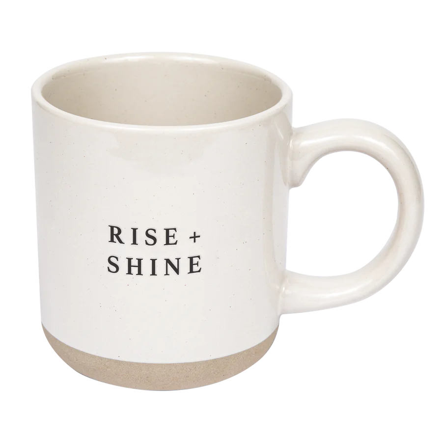 Rise + Shine Stoneware Mug