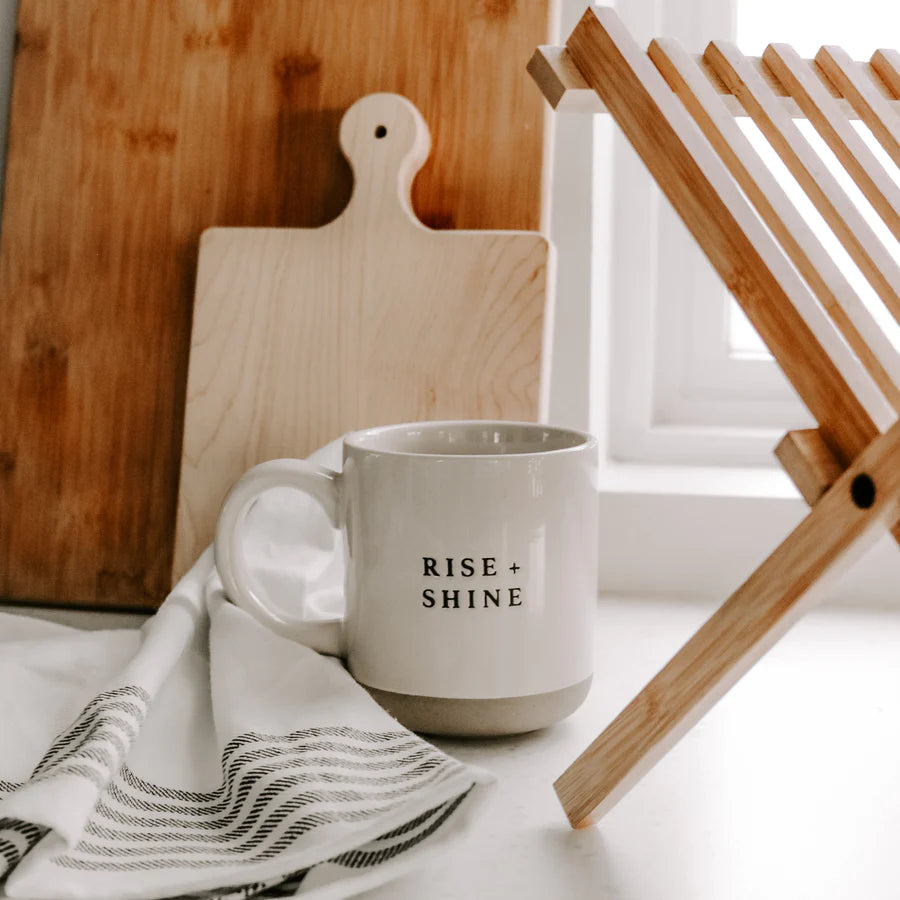 Rise + Shine Stoneware Mug