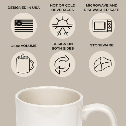 Be Still + Know Stoneware Mug
