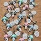 Custom Initial Charm - ROBIN + Supermarket Trolley Tokens