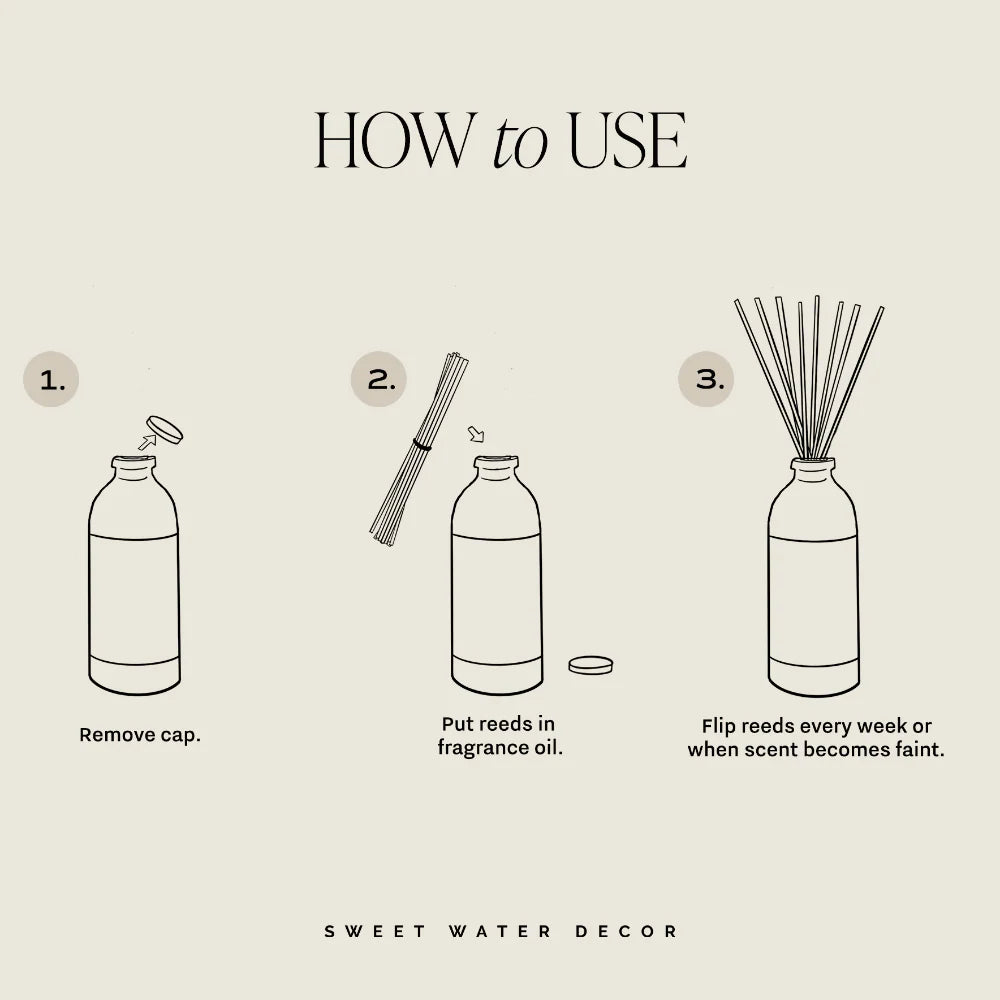 [As-is; NO BOX] Cashmere & Vanilla Reed Diffuser